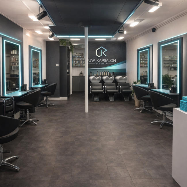 binnenkant salon Ijsselstein